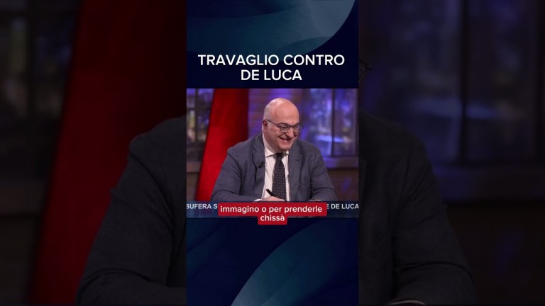 Travaglio contro De Luca.#shorts #marcotravaglio #deluca #lucasommi Travaglio contro De Luca.#shorts #marcotravaglio #deluca #lucasommi
