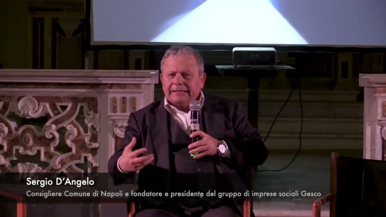 Sergio D’Angelo, Consigliere Comune di Napoli e inventore e presidente Gesco Sergio D’Angelo, Consigliere Comune di Napoli e inventore e presidente Gesco
