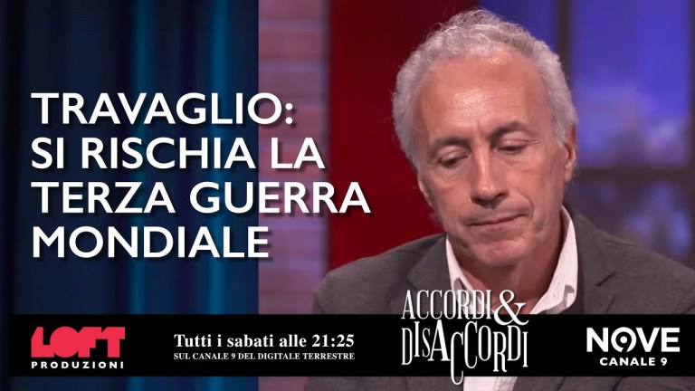 Travaglio: si rischia la terza guerra mondiale Travaglio: si rischia la terza guerra mondiale