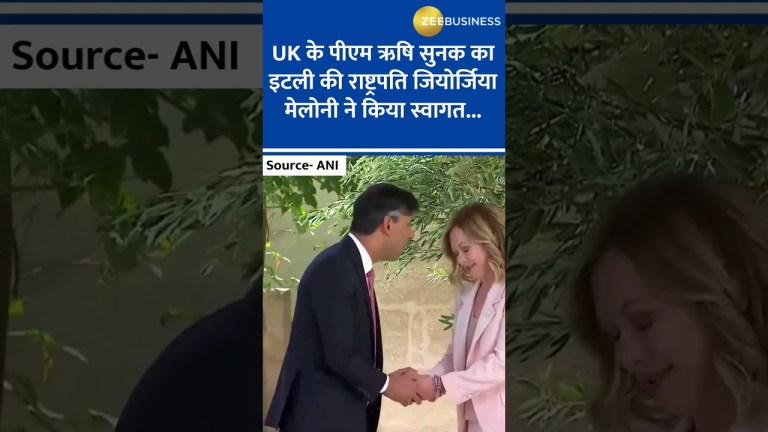 Giorgia Meloni receives United Kingdom PM Rishi Sunak Giorgia Meloni receives United Kingdom PM Rishi Sunak