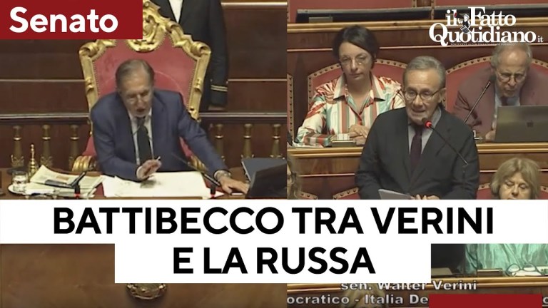 La Russa difende Musumeci ma Verini lo ammonisce, il battibecco La Russa difende Musumeci ma Verini lo ammonisce, il battibecco