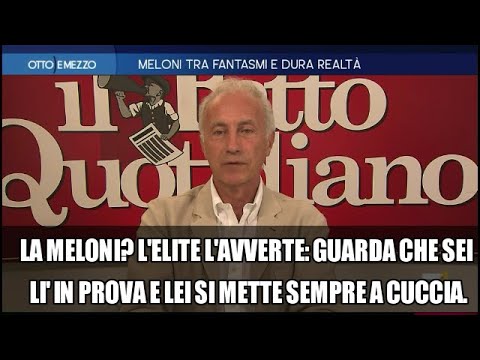 Giorgia Meloni, Travaglio: Finora gli unici complotti che ha subito il governo erano autocomplotti. Giorgia Meloni, Travaglio: Finora gli unici complotti che ha subito il governo erano autocomplotti.