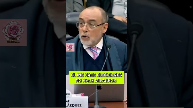 Nefasto “El INE hace elecciones, No milagros”#mexico #politica #shortsfeed Nefasto “El INE hace elecciones, No milagros”#mexico #politica #shortsfeed