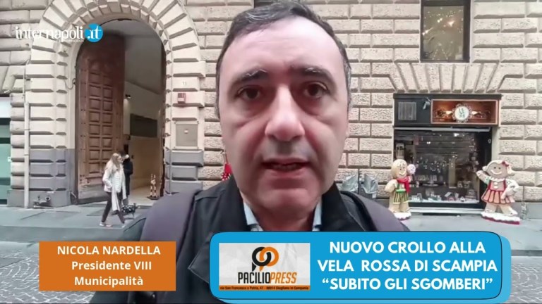 Ancora un crollo alle Vele di Scampia, ultimatum dal Comune di Napoli Ancora un crollo alle Vele di Scampia, ultimatum dal Comune di Napoli