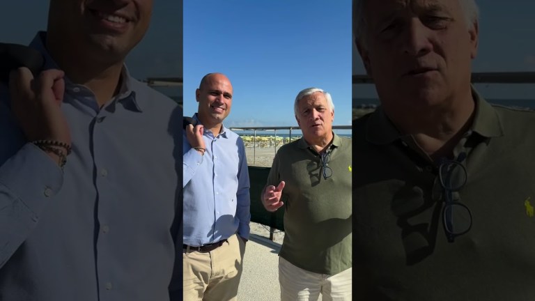 ANTONIO TAJANI A BELLARIA-IIGEA MARINA ANTONIO TAJANI A BELLARIA-IIGEA MARINA