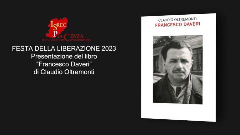 “Francesco Daveri” di Claudio Oltremonti. Presentazione con l’autore e Pier Luigi Bersani “Francesco Daveri” di Claudio Oltremonti. Presentazione con l’autore e Pier Luigi Bersani