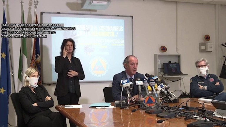 Coronavirus, Zaia attacca De Luca: “Senza tamponi non ha senso parlare di contagi” Coronavirus, Zaia attacca De Luca: “Senza tamponi non ha senso parlare di contagi”