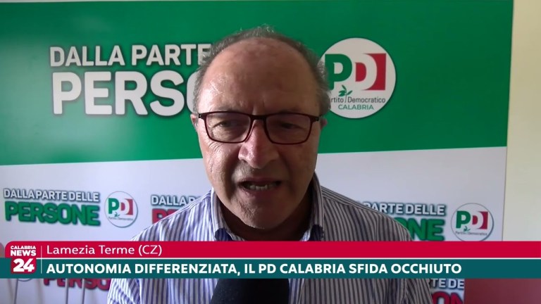 Lamezia Terme (CZ): Autonomia differenziata, il PD Calabria sfida Occhiuto Lamezia Terme (CZ): Autonomia differenziata, il PD Calabria sfida Occhiuto