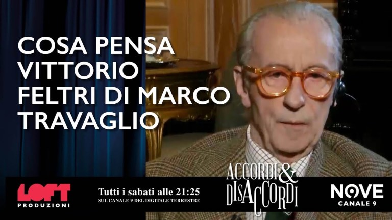 Cosa pensa Vittorio Feltri di Travaglio Cosa pensa Vittorio Feltri di Travaglio