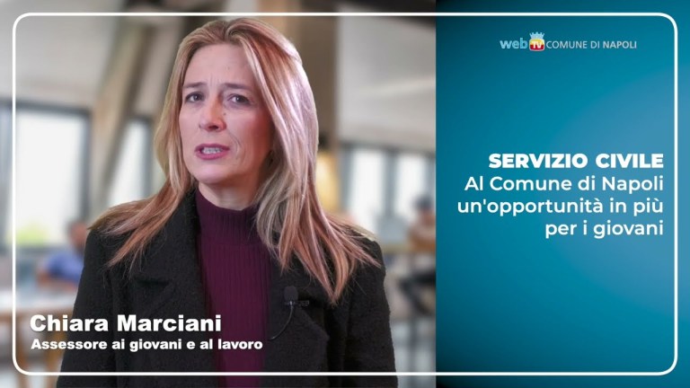 Servizio civile: al Comune di Napoli opportunità in più per i giovani Servizio civile: al Comune di Napoli opportunità in più per i giovani