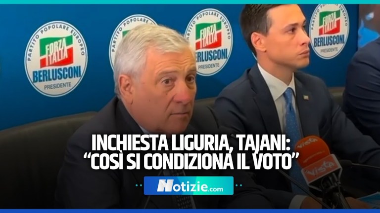 Inchiesta Liguria, Tajani: “Processo durante la campagna elettorale. Così si condiziona il voto” Inchiesta Liguria, Tajani: “Processo durante la campagna elettorale. Così si condiziona il voto”