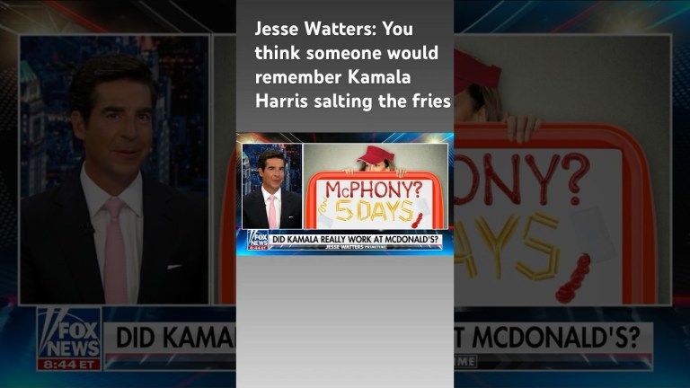 Jesse Watters: We still have no idea if Kamala Harris made a McFlurry #shorts Jesse Watters: We still have no idea if Kamala Harris made a McFlurry #shorts