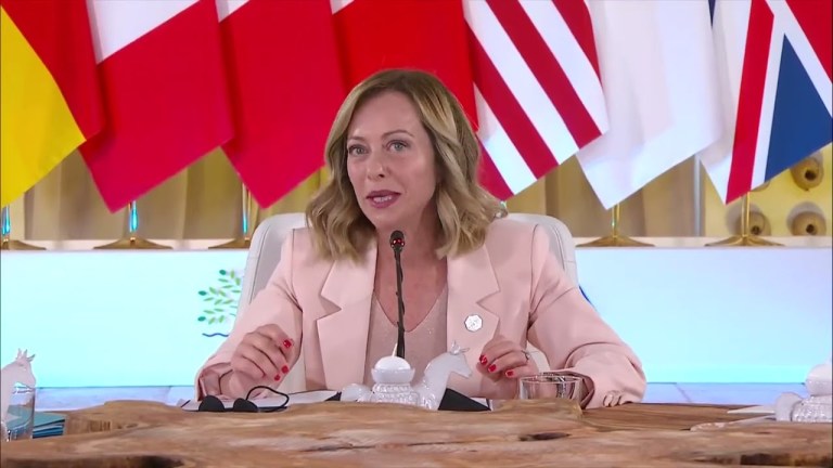 G7, l’intervento del Presidente Giorgia Meloni all’apertura della prima sessione di lavoro G7, l’intervento del Presidente Giorgia Meloni all’apertura della prima sessione di lavoro