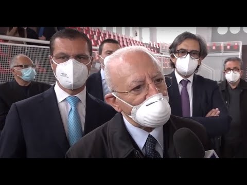 Covid, De Luca: “Alla Campania 207mila dosi di vaccino in meno” (29.04.21) Covid, De Luca: “Alla Campania 207mila dosi di vaccino in meno” (29.04.21)