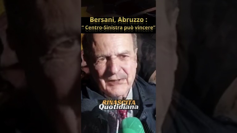 Bersani: “Risveglio tra gli elettori di centrosinistra” Bersani: “Risveglio tra gli elettori di centrosinistra”