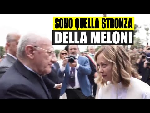 MELONI SHOCK A DE LUCA: “SONO QUELLA STRONZA DELLA MELONI, COME STA?”. IL VIDEO MELONI SHOCK A DE LUCA: “SONO QUELLA STRONZA DELLA MELONI, COME STA?”. IL VIDEO