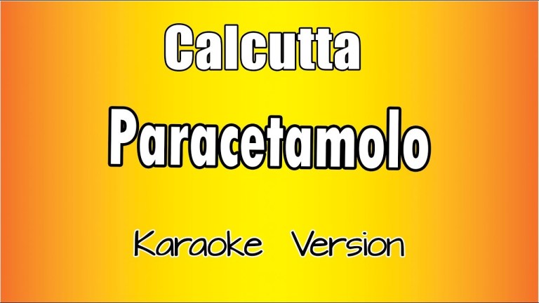 Calcutta – Paracetamolo (versione Karaoke Academy Italia) Calcutta – Paracetamolo (versione Karaoke Academy Italia)