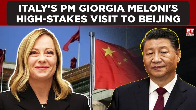 Visiting Beijing: Italy’s Meloni Signs Deal To ‘Relaunch’ Ties With China | World News | ET Now Visiting Beijing: Italy’s Meloni Signs Deal To ‘Relaunch’ Ties With China | World News | ET Now