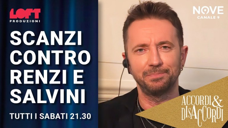 Scanzi contro Renzi e Salvini Scanzi contro Renzi e Salvini