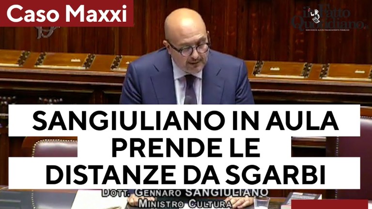 Caso Maxxi, il ministro Sangiuliano alla Camera: “Sto attendendo risposte da Giuli” Caso Maxxi, il ministro Sangiuliano alla Camera: “Sto attendendo risposte da Giuli”