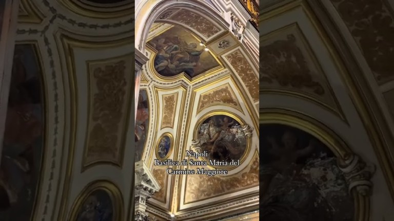 Napoli – Basilica Santuario di Santa Maria del Carmine Maggiore Napoli – Basilica Santuario di Santa Maria del Carmine Maggiore