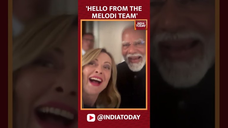 Meloni-Modi Selfie Breaks The Internet, Meloni Says ‘hello From The ‘Melodi Team’ | India Today Meloni-Modi Selfie Breaks The Internet, Meloni Says ‘hello From The ‘Melodi Team’ | India Today