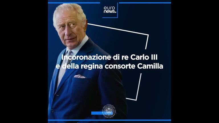 Sabato 6 maggio, seguite in diretta su Euronews la storica incoronazione di Re Carlo III Sabato 6 maggio, seguite in diretta su Euronews la storica incoronazione di Re Carlo III
