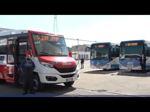 Campania, De Luca: “Dei nuovi 142 autobus una trentina per la provincia di Caserta” (30.06.20) Campania, De Luca: “Dei nuovi 142 autobus una trentina per la provincia di Caserta” (30.06.20)