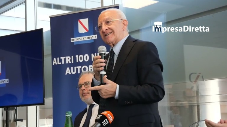 DE LUCA: “LA STAZIONE AIR DI AVELLINO NUMERO 1 IN CAMPANIA”. DE LUCA: “LA STAZIONE AIR DI AVELLINO NUMERO 1 IN CAMPANIA”.