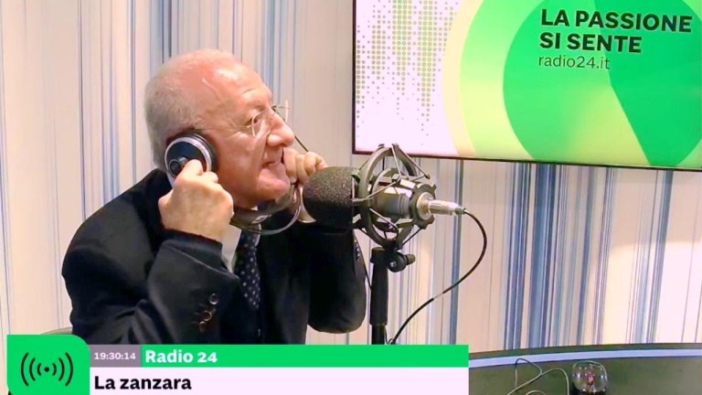 Vincenzo De Luca show a La Zanzara del 21.11.2023 Vincenzo De Luca show a La Zanzara del 21.11.2023