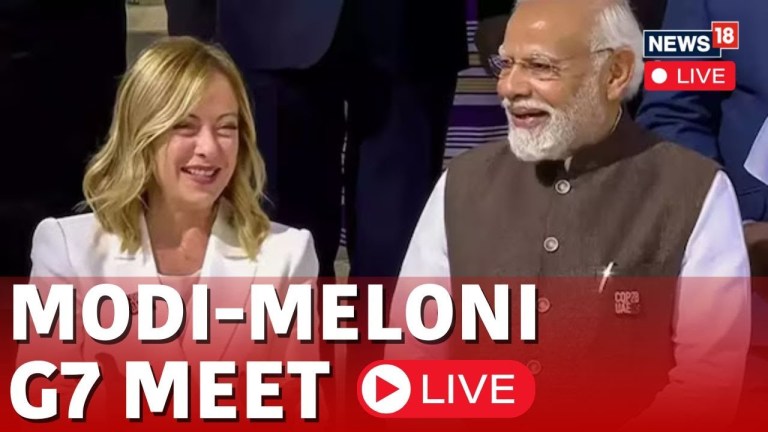 G7 Summit 2024 LIVE | Giorgia Meloni Meets Modi LIVE At G7 Summit | PM Modi LIVE | Italy LIVE | N18L G7 Summit 2024 LIVE | Giorgia Meloni Meets Modi LIVE At G7 Summit | PM Modi LIVE | Italy LIVE | N18L