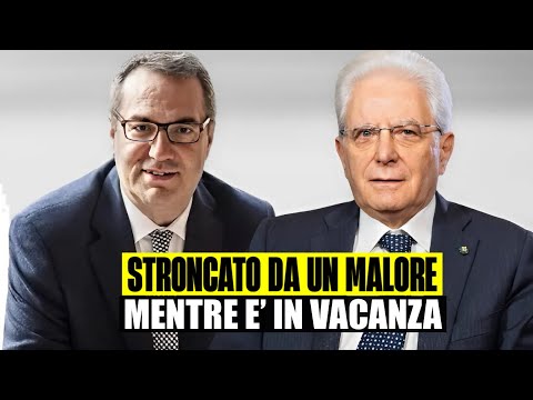 TRAGEDIA NELLA POLITICA ITALIANA: MORTO STRONCATO DA UN MALORE IN VACANZA TRAGEDIA NELLA POLITICA ITALIANA: MORTO STRONCATO DA UN MALORE IN VACANZA