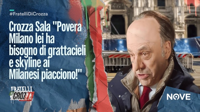Crozza Sala “Povera Milano lei ha bisogno di grattacieli e skyline ai Milanesi piacciono!” Crozza Sala “Povera Milano lei ha bisogno di grattacieli e skyline ai Milanesi piacciono!”