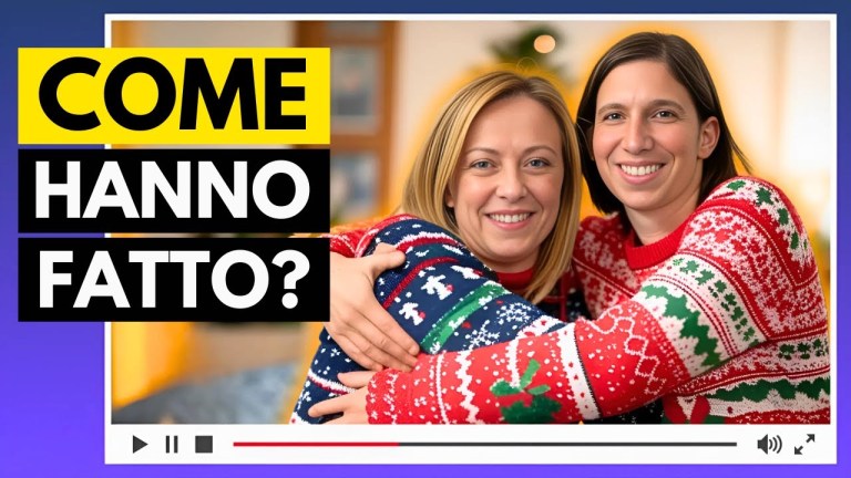 Come hanno creato il video in cui Meloni e Schlein si abbracciano? Come hanno creato il video in cui Meloni e Schlein si abbracciano?