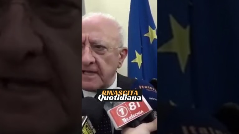 De Luca sul Governo : ” Stanno procurando un danno enorme alla Campania” #deluca De Luca sul Governo : ” Stanno procurando un danno enorme alla Campania” #deluca