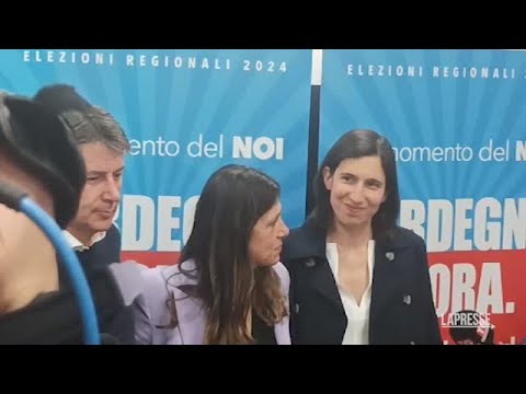 Sardegna, Schlein con Conte accanto a Todde: “Cambia il vento per il governo” Sardegna, Schlein con Conte accanto a Todde: “Cambia il vento per il governo”