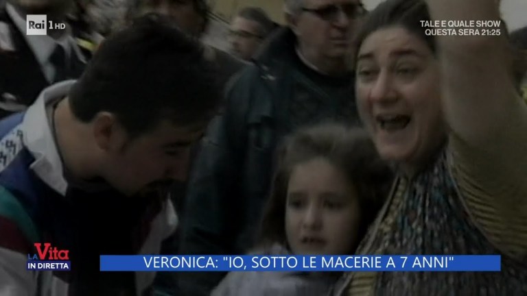Veronica: “Io, sotto le macerie a 7 anni” – La Vita in diretta 04/11/2022 Veronica: “Io, sotto le macerie a 7 anni” – La Vita in diretta 04/11/2022