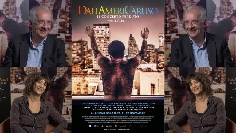 Walter Veltroni e Angela Baraldi – “DallAmeriCaruso. Il concerto perduto” Walter Veltroni e Angela Baraldi – “DallAmeriCaruso. Il concerto perduto”