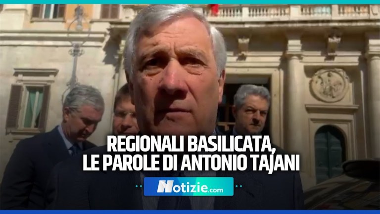 Regionali Basilicata, Tajani:”Favorevoli a forze diverse del centrodestra come Azione e IV” Regionali Basilicata, Tajani:”Favorevoli a forze diverse del centrodestra come Azione e IV”