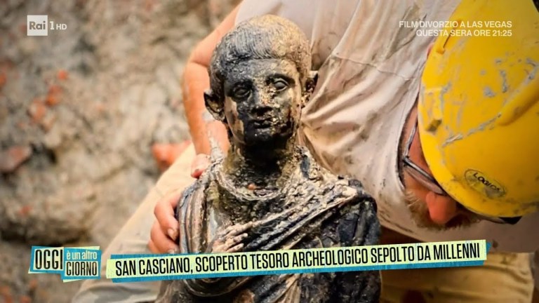 San Casciano, scoperto tesoro archeologico sepolto da millenni – Oggi è un altro giorno 08/11/2022 San Casciano, scoperto tesoro archeologico sepolto da millenni – Oggi è un altro giorno 08/11/2022