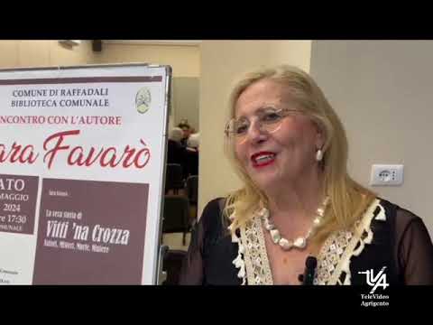Raffadali presentato il libro di Sara Favarò Vitti na Crozza Raffadali presentato il libro di Sara Favarò Vitti na Crozza