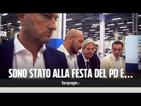 Spintonato e bloccato dalla scorta di Gentiloni: quanto nervosismo alla Festa del Pd Spintonato e bloccato dalla scorta di Gentiloni: quanto nervosismo alla Festa del Pd