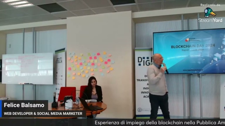 1 – Napoli Blockchain Day 2024 – Introduzione e Progetto Blockchain nel Comune di Napoli 1 – Napoli Blockchain Day 2024 – Introduzione e Progetto Blockchain nel Comune di Napoli
