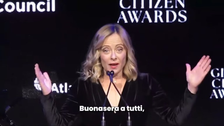 L’INTERVENTO IN ITALIANO DI GIORGIA MELONI AL GLOBAL CITIZEN AWARDS L’INTERVENTO IN ITALIANO DI GIORGIA MELONI AL GLOBAL CITIZEN AWARDS