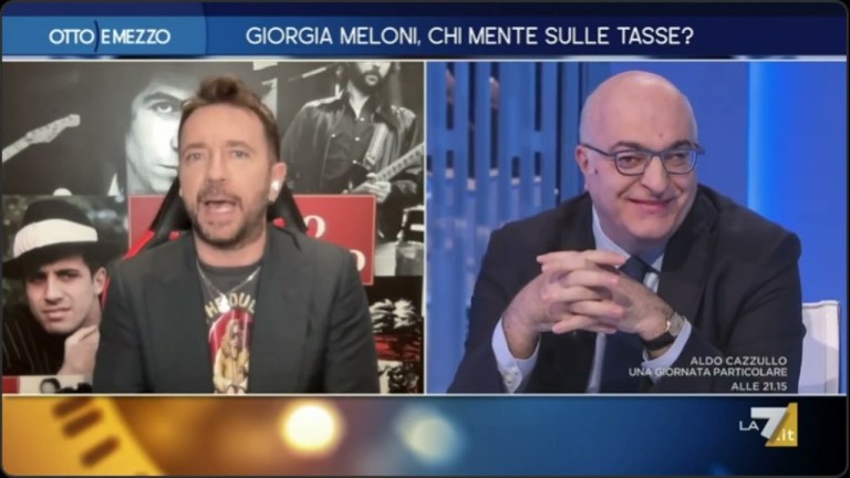 Giorgia Meloni, chi mente sulle tasse? il commento di Andrea Scanzi 09/10/2024 Giorgia Meloni, chi mente sulle tasse? il commento di Andrea Scanzi 09/10/2024