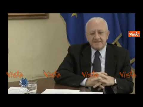 De Luca: “Riaprire suibito i manicomi, abbiamo gente furiosa nelle istituzioni” De Luca: “Riaprire suibito i manicomi, abbiamo gente furiosa nelle istituzioni”