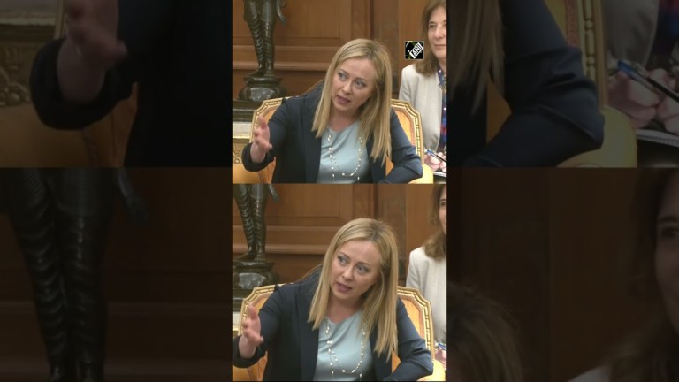 Italian PM calls on President Murmu at Rashtrapati Bhavan in Delhi Italian PM calls on President Murmu at Rashtrapati Bhavan in Delhi