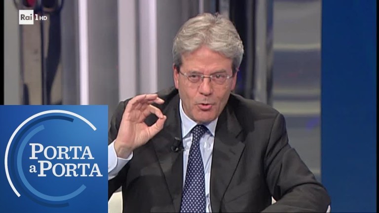 Umbria, Marini conferma le dimissioni: l’opinione di Paolo Gentiloni – Porta a Porta 20/05/2019 Umbria, Marini conferma le dimissioni: l’opinione di Paolo Gentiloni – Porta a Porta 20/05/2019