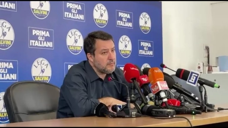 Europee, Salvini: “Governo esce rafforzato”. “A Vannacci mezzo milione di voti” (10.06.24) Europee, Salvini: “Governo esce rafforzato”. “A Vannacci mezzo milione di voti” (10.06.24)