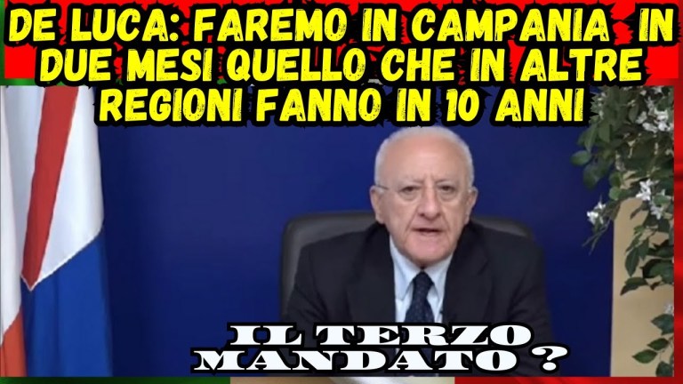 DE LUCA E IL FUTURO DELLA CAMPANIA: CHI DEVE DECIDERE IL DESTINO DELLA REGIONE?” DE LUCA E IL FUTURO DELLA CAMPANIA: CHI DEVE DECIDERE IL DESTINO DELLA REGIONE?”